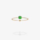 18K Yellow Gold-Asscher