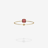 18K Yellow Gold-Asscher