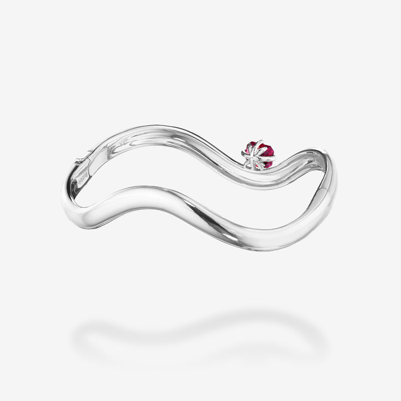 18K White Gold