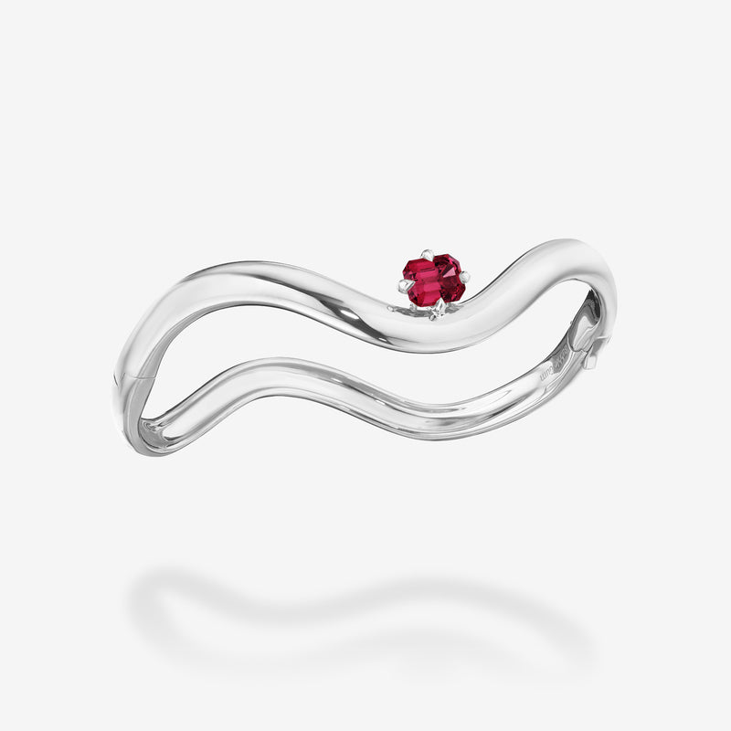 18K White Gold