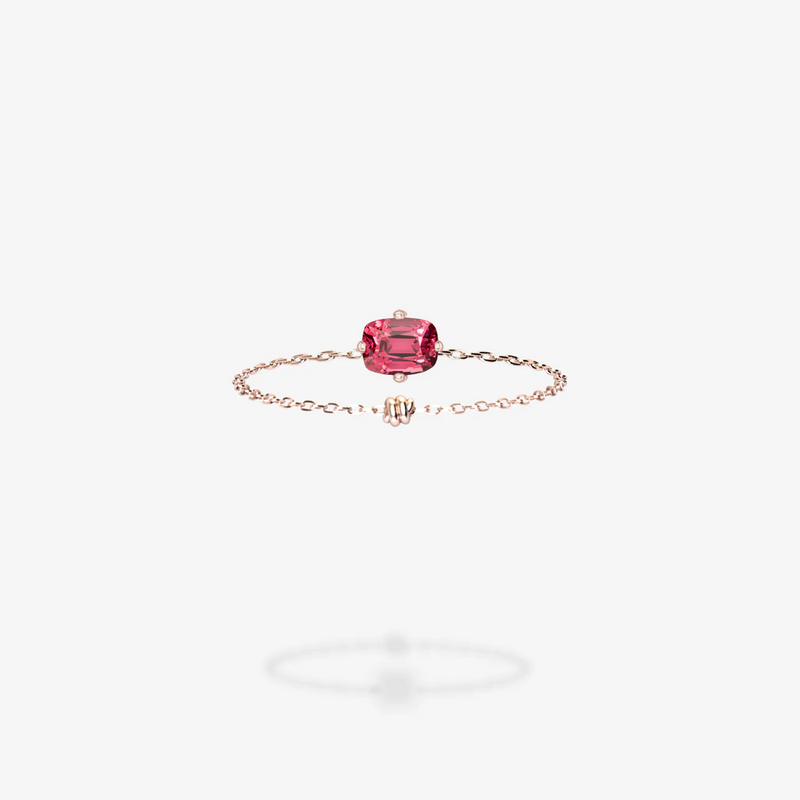 18K Rose Gold-Cushion