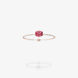 18K Rose Gold-Cushion