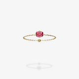 18K Yellow Gold-Cushion