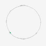 18K White Gold