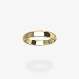18K Yellow Gold-4 mm