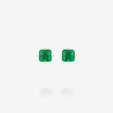 18K Yellow Gold-Emerald