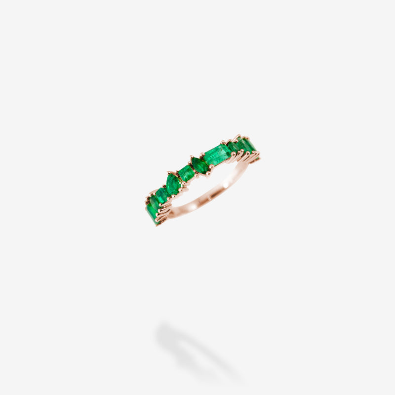 Dancing Ring - Emeralds