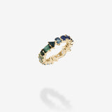 Dancing Ring - Blue to Green
