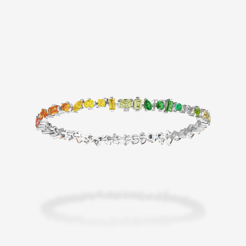 18K White Gold