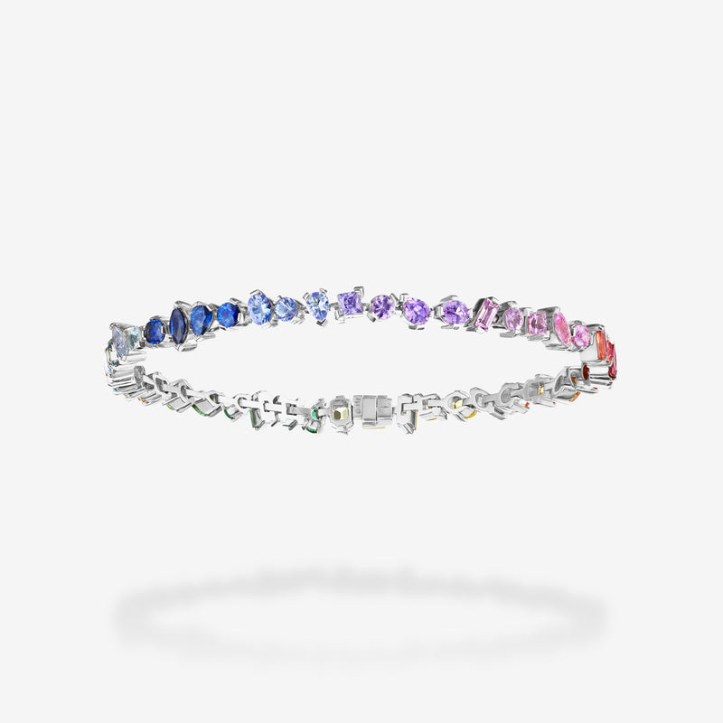 18K White Gold