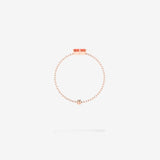 Cattina Ring - Orange Sapphire