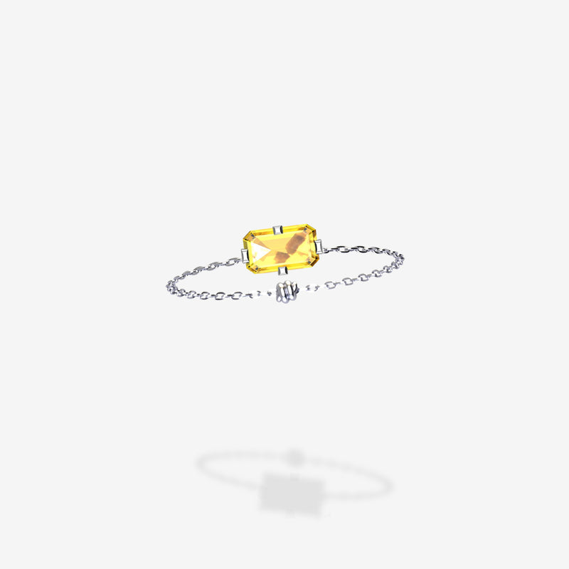 Cattina Ring - Yellow Sapphire