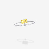 Cattina Ring - Yellow Sapphire