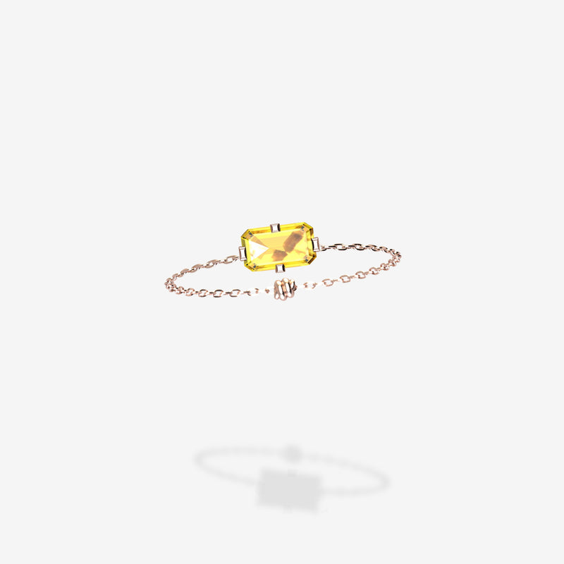 Cattina Ring - Yellow Sapphire