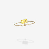 Cattina Ring - Yellow Sapphire