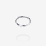 18K White Gold