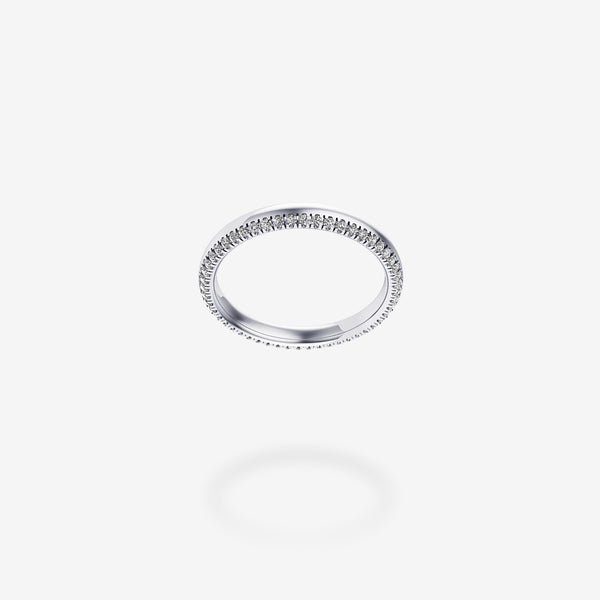 18K White Gold