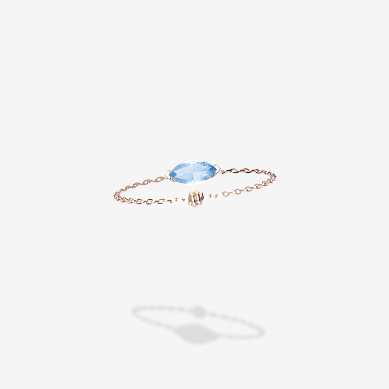 Cattina Ring - Marquee Light Blue Sapphire (STOCK US)