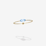 Cattina Ring - Marquee Light Blue Sapphire (STOCK US)