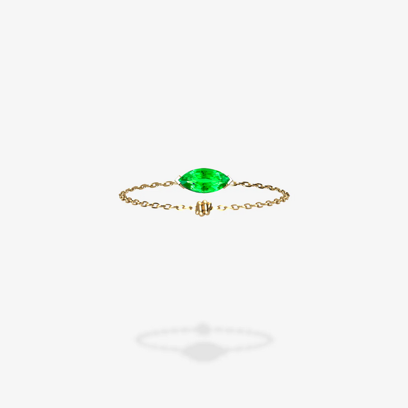 18K Yellow Gold-Marquee