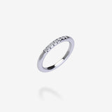 18K White Gold