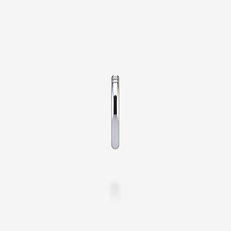 18K White Gold