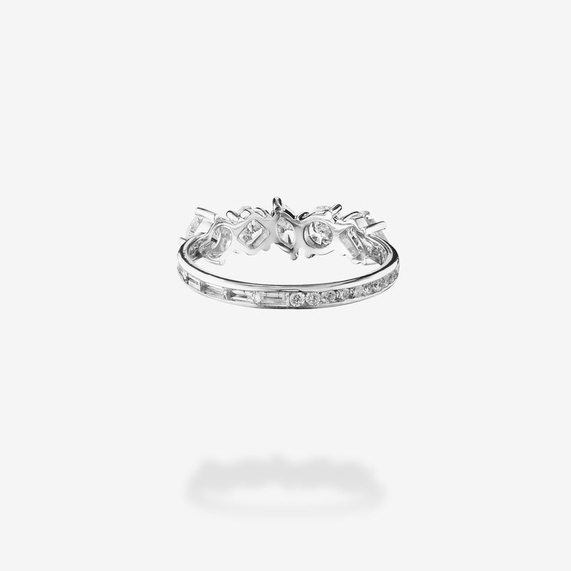 18K White Gold