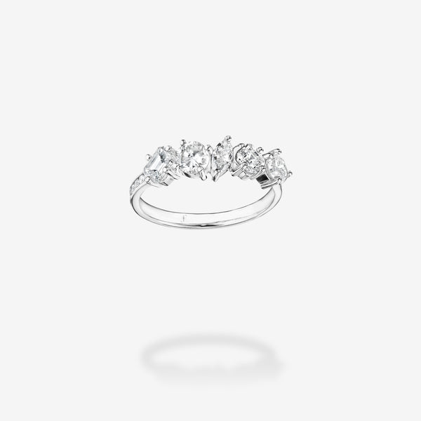 18K White Gold
