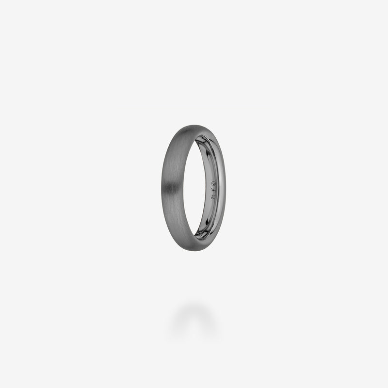 18K Blackened Gold