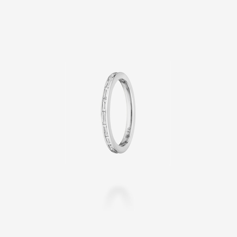 18K White Gold