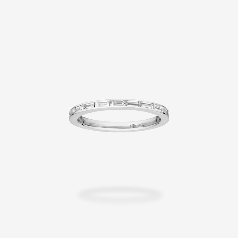 18K White Gold