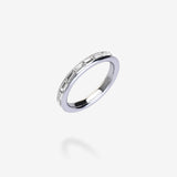 18K White Gold