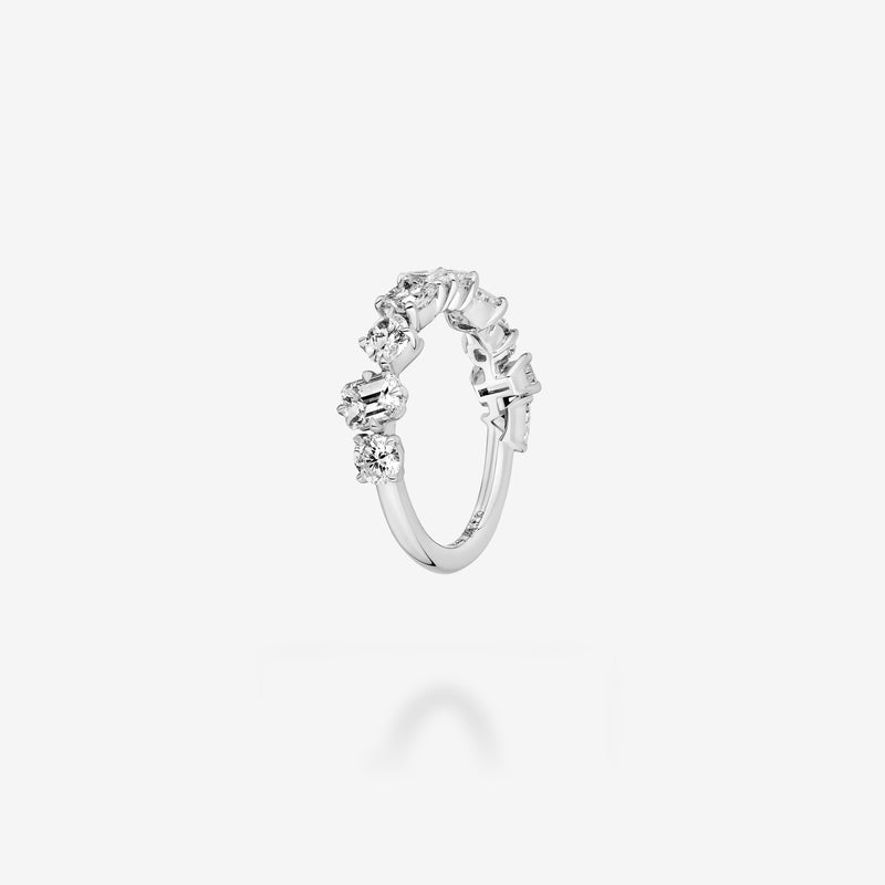 18K White Gold