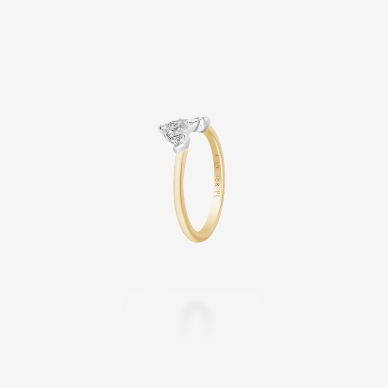 18K Yellow Gold & Platinum