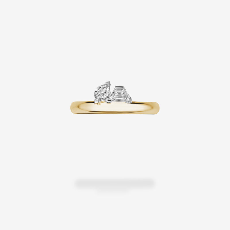 18K Yellow Gold & Platinum