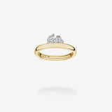 18K Yellow Gold & Platinum