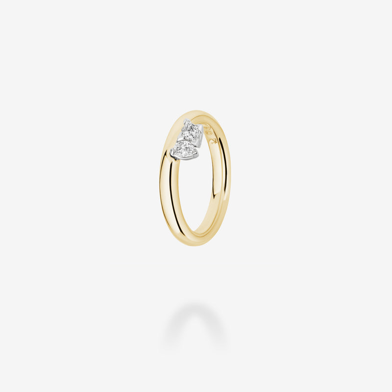 18K Yellow Gold & Platinum