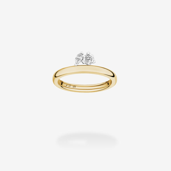 18K Yellow Gold & Platinum
