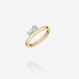 18K Yellow Gold & Platinum-Diamonds