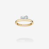 18K Yellow Gold & Platinum-Diamonds