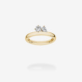 18K Yellow Gold-Diamonds