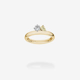 18K Yellow Gold & Platinum-White & Canary Diamonds