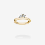 18K Yellow Gold-Diamonds