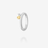 Platinum & 18K Yellow Gold-White & Canary Diamonds