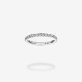 18K White Gold