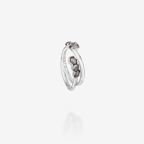 18K White Gold