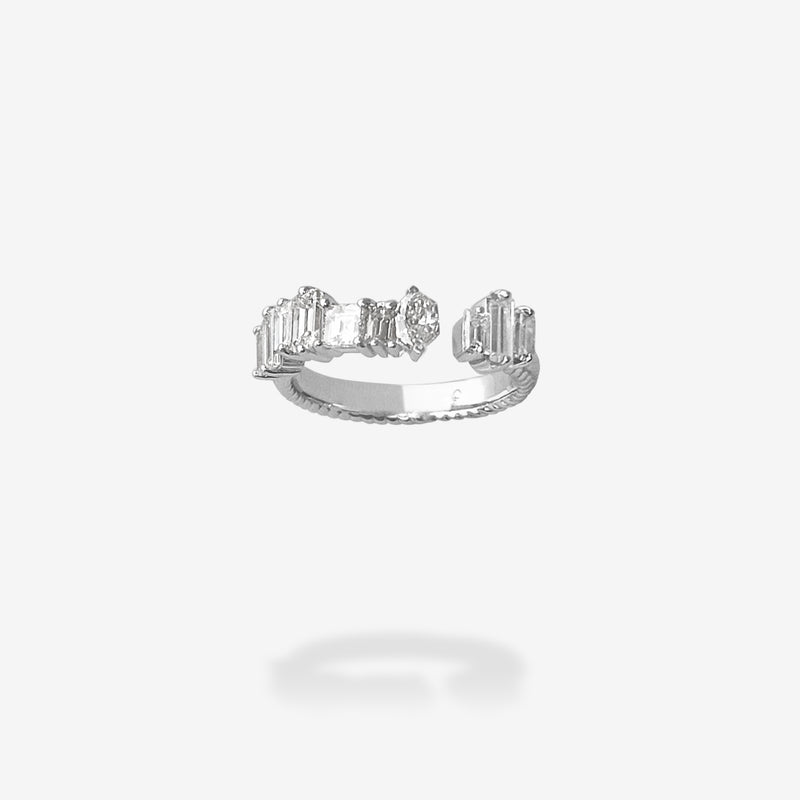 18K White Gold