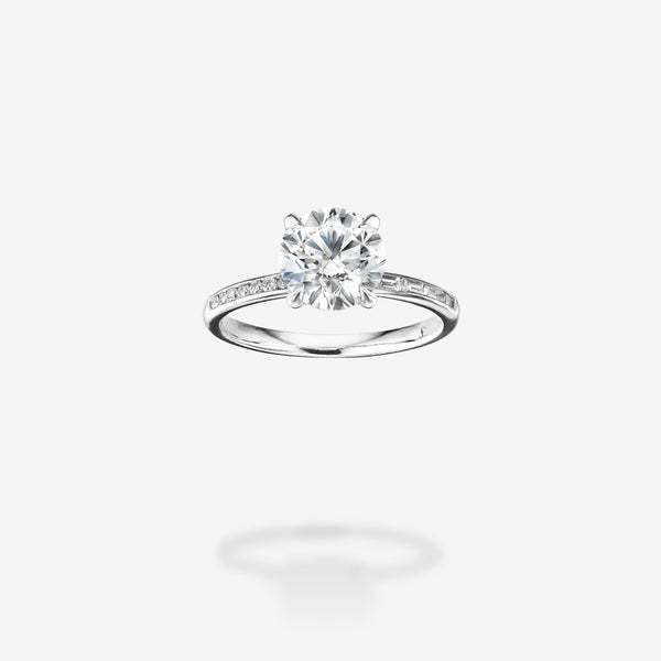 18K White Gold