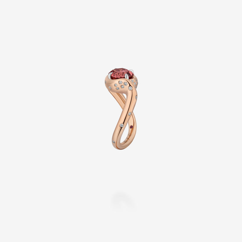 18K Rose Gold & Platinum