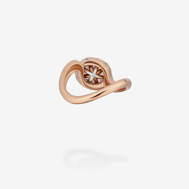 18K Rose Gold & Platinum